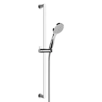 Gessi Emporio Shower barre de douche avec douchette anticalcaire et flexible de raccordement 1,50 m, un jet. chromé