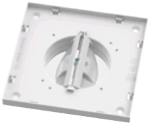 Renson System C+ Evo III Healthbox 3.0 roosterbasis regelbaar 125 mm - 174 x 174 mm - wit