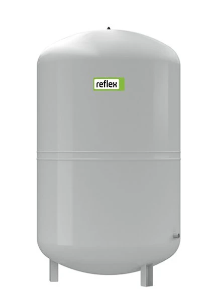 Reflex N 400 expansievat (cv) 400 l x 4/4 - max 6,0 bar - grijs - vertikaal met poten - gelast