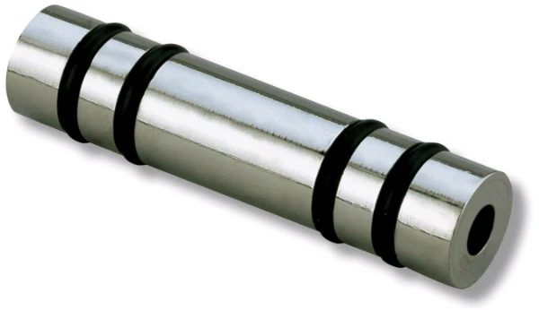 DELABIE Mof voor verbinding 2 buizen Ø20 diam18, 60mm rvs gepolijst
