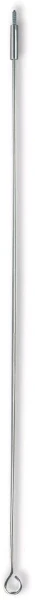 DELABIE ECO plafondpendel vr gordijndrager Ø16 800mm RVS en messing