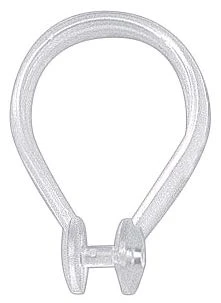 GORDIJN RING 40MM kunststof