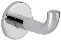 PORTE MANTEAU DELABIE 62 - 100 o 20MM inox . poli brillant fixation invisible