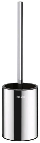 BORSTELHOUDER DELABIE 90 MM gepolijst gepolijst 125 MM - inox 304 staand of met wandbevestiging / anti diefstal