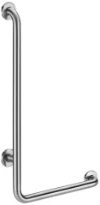 Delabie barre de maintien en L 750 x 450 mm diam 30 mm - inox poli satiné - modèle à droite