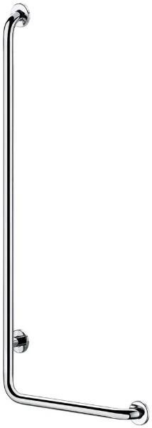 DELABIE Barre de maintien en L droite polie 1150x450 - dia 32mm polie