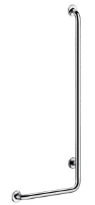 DELABIE Barre de maintien en L gauche polie 1150x450 - dia 32mm polie