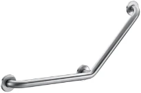 POIGNEE D'APPUI COIN DELABIE 400 - 400 o 32MM satiné 135° 3 points de fixation