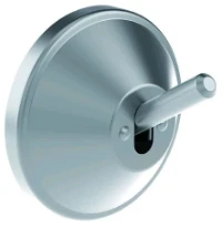 DELABIE anti-suicidale kledinghaak gesatineerd dia 90 x 68 mm mat rvs
