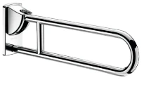 DELABIE RVS opklapbare greep 900mm diam 32mm rvs gesatineerd