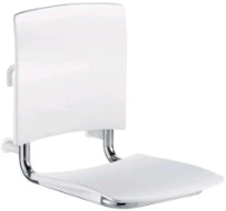 DELABIE afneembaar douchezitje gepolijst 590x420x510 mm gepolijst