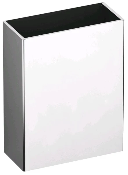 POUBELLE MURALE DELABIE 155 - 355 o 460 ! polie miroir rvs 304 mural sans couvercle