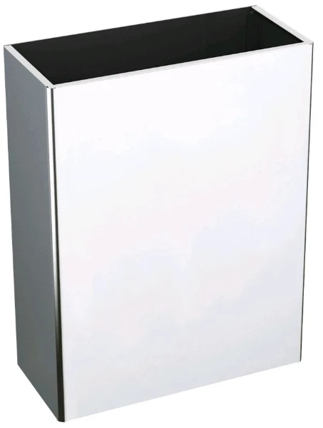POUBELLE MURALE DELABIE 38 400 - 160 o 590 ! poli ultrasatin inox