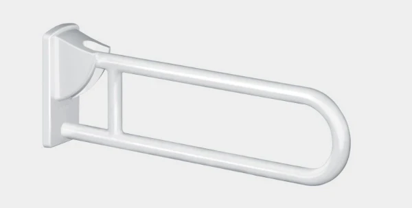 POIGNEE RELEVABLE DELABIE 650MM - 230MM ! 32 blanc nylon .