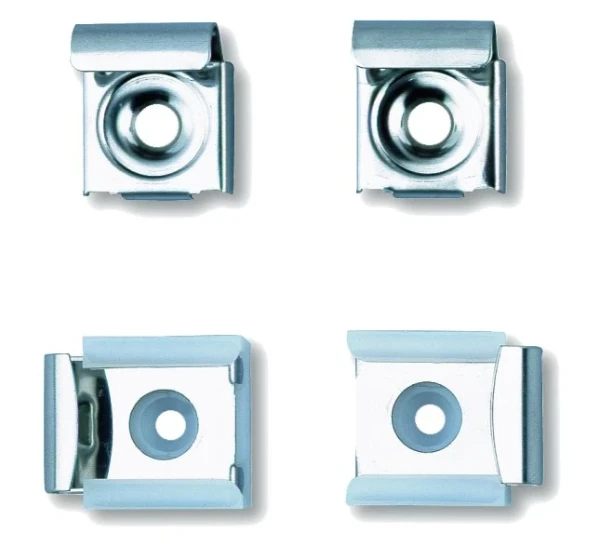 Delabie fixations pour miroir (set de 4 pcs) inox