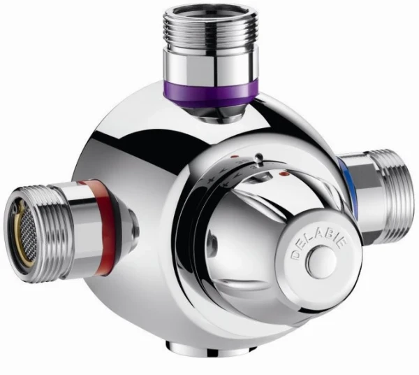 DELABIE Premix Comfort thermostatische kraan M 3/4" - type T2 chroom