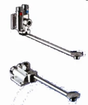 DELABIE Mixfoot mengkr m voetbediening vloermodel 1/2"M chroom
