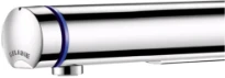 DELABIE Tempomix 3 zelfsluitende muurmengkr sprong 190mm ingeb toevoer 1/2" chroom