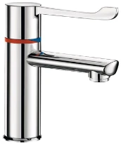 MELANGEUR DE LAVABO THERMOSTATIQUE DELABIE SECURITHERM 120 - 85 ! sans tirette ni vidage