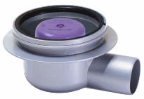 KESSEL Systeem 100 afvoerlichaam horizontaal incl sifon 50mm 48ltr/min H9cm