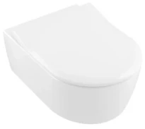 Villeroy & Boch Avento slim siège des toilettes - blanc - softclose - quick release - charnière inox