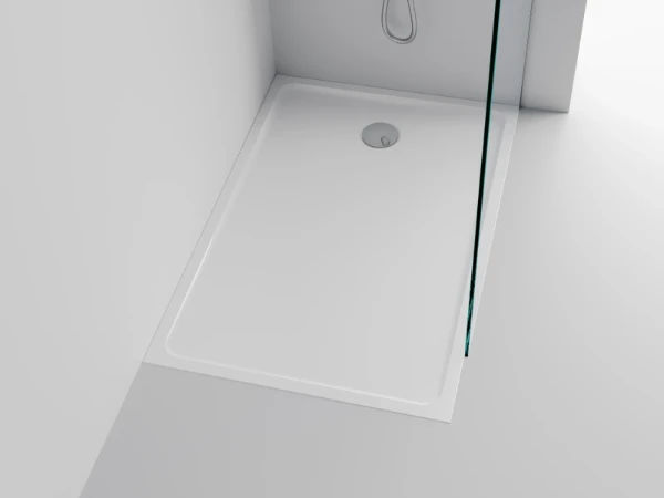 Procasa Heron 2.0 douchebak kunstmarmer 1400 x 900 x 44 mm - wit