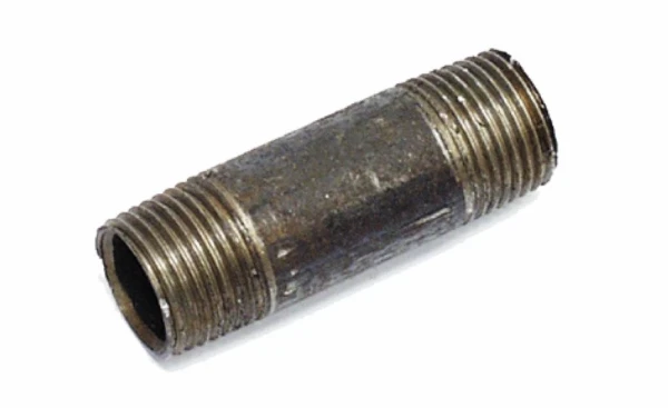Atusa Zwart ESN buisnippel MM 1/2 x 60 mm