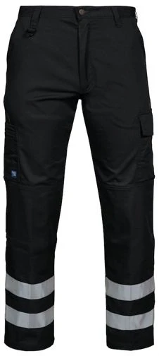 Projob werkbroek met reflecterende strips zwart (99) Maat 44
