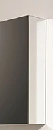 Detremmerie No Limit Miroir pour le côté de l'armoire de toilette - profondeur 12 cm