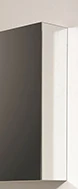 Detremmerie No Limit Miroir pour le côté de l'armoire de toilette - profondeur 16 cm