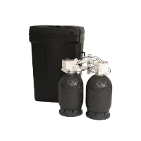 Delta Magnus duplex adoucisseur d'eau avec bypass - d'eau avec bac à sel 75 l