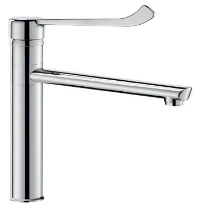 MELANGEUR DE LAVABO MONO-COMMANDE chromé bec orientable l250 - h160