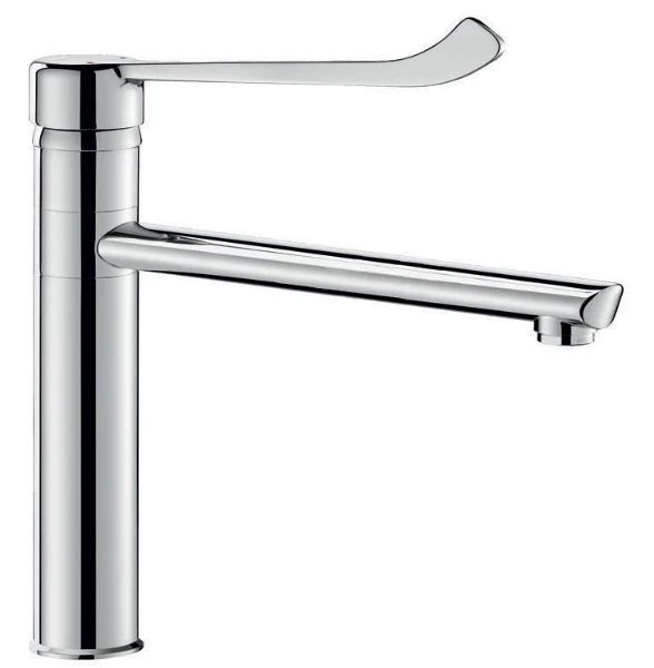 MELANGEUR DE LAVABO MONO-COMMANDE chromé bec orientable l250 - h160