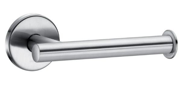 PORTE PAPIER WC 161 - 70 o 20 MM rvs 304 inox satiné montage horizontal ou vertical p. 1rouleau réserve