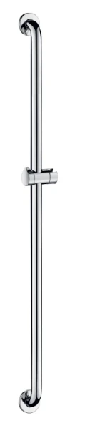 Delabie barre de douche 1150 ! 32 . avec coulisseau pour pomme de douche
