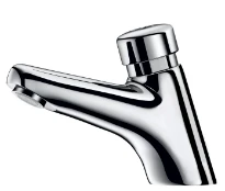 ROBINET DE LAVABO FERMETURE AUTOMAT. DELABIE TEMPOSTOP 1/2 M chromé temporisée - reglable