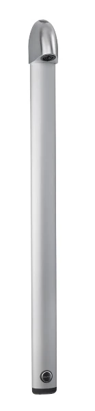 Delabie Sporting 2 douchepaneel - chroom geanodiseerde aluminium - universele aansluiting
