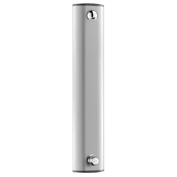 DOUCHEPANEEL DELABIE TEMPOMIX voeding bovenaan 210MM - 65MM o 1045MM ! aluminium zelfsluitende mengkraan,zonder zeepschaal