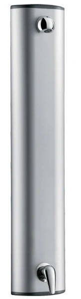 PANNEAU DE DOUCHE DELABIE 1044MM - 66MM o 210MM ! aluminium avec mitigeur mecanique - modele de face