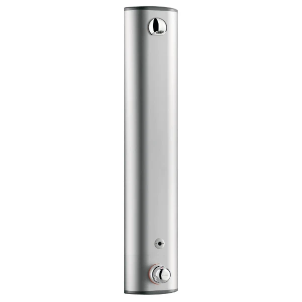 PANNEAU DE DOUCHE DELABIE TEMPOSTOP MM 210 - 66 o 1044 ! thermostat - batterie 6v - alim. cachée