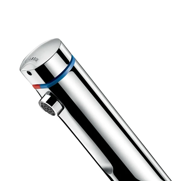 Delabie Tempomix 3 mitigeur lavabo F3/8 bouton poussoir,temporisé,durée 20sec,3l/min deb.