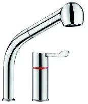 MITIGEUR THERMOSTATIQUE DELABIE SECURITHERM . combiné a.mitigeur et colonne