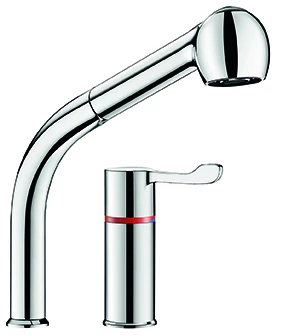 MITIGEUR THERMOSTATIQUE DELABIE SECURITHERM . combiné a.mitigeur et colonne