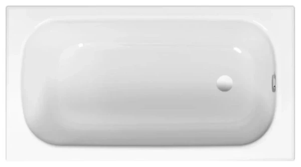 Bette Labette baignoire acier émaille 1200 x 700 x 390 mm - blanc - sans pieds