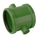Airfit schuifmof met greep DN 125 groen