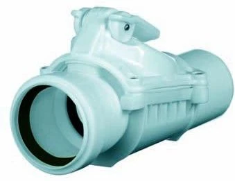 Airfit terugslagklep DN 50 wit
