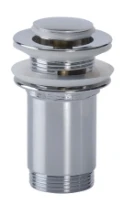Airfit design wastafelcrépine met click-clack 5/4 chromé (petit model)