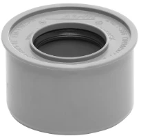 Airfit inzetverloopstuk MF DN 90x50 grijs