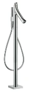 THERMOSTAT DE BAIN AXOR STARCK ORGANIC chromé libre à poser a/douchette-flexible 125CM, SafetyStop, 20L/min
