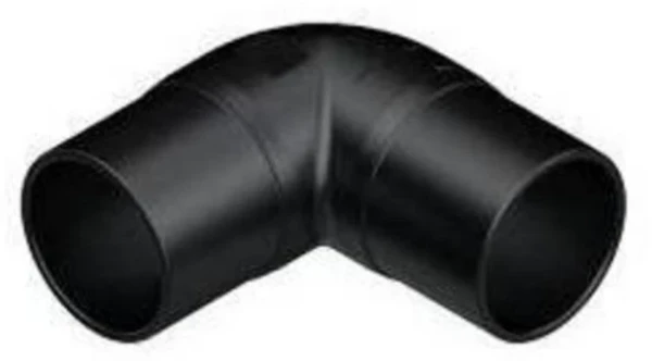 Elofit elektrolas bocht 90° FF 75 x 75 mm - verlengd model